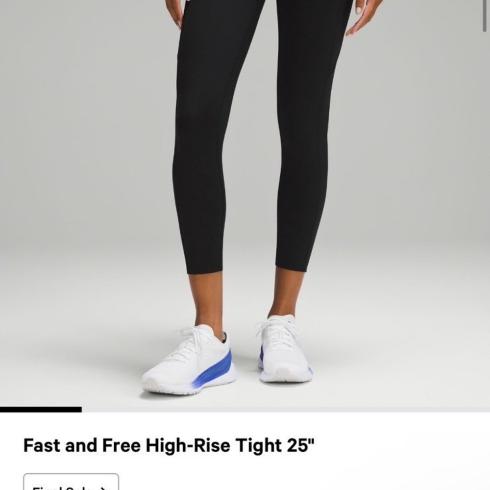 Lululemon Black High-Rise Tights